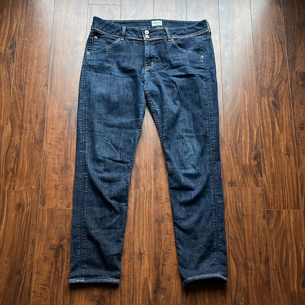 Hudson made in the USA jeans with classic pockets, size 32. Dark wash. - Picture 2 of 13